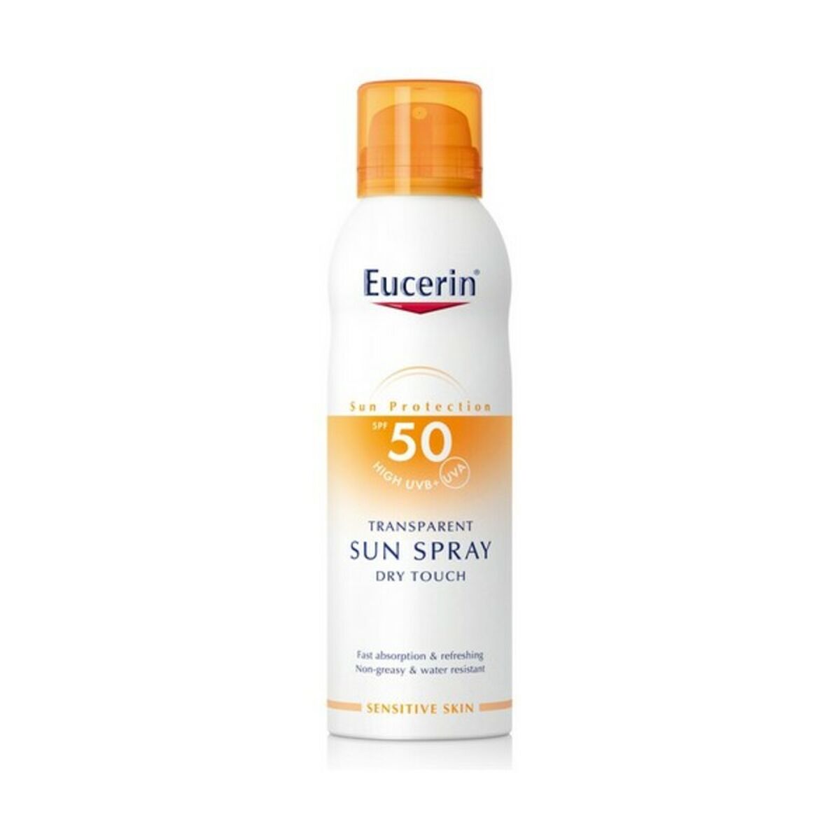 Kropps-solkremspray Sensitive Eucerin 200 ml